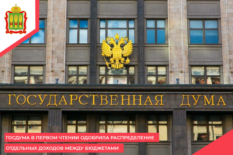Госдума в первом чтении одобрила распределение отдельных доходов между бюджетами Госдума в первом чтении одобрила распределение отдельных доходов между бюджетами