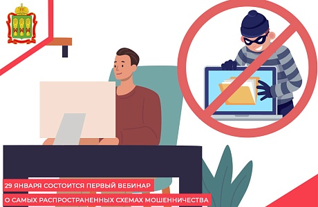 29 января состоится первый вебинар о самых распространенных схемах мошенничества