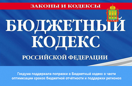 Госдума поддержала поправки в Бюджетный кодекс в части оптимизации сроков бюджетной отчётности и поддержки регионов 