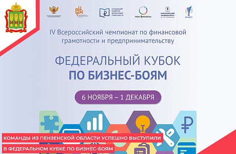 Команды из Пензенской области успешно выступили в Федеральном кубке по бизнес-боям