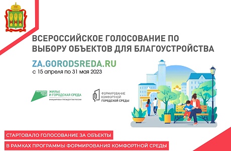Стартовало голосование за объекты в рамках программы формирования комфортной среды Стартовало голосование за объекты в рамках программы формирования комфортной среды